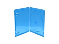 Mediarange Box39-50, Blu-Ray-Fodral, 1 Diskar, Blå, Transparent, Plast, 120 Mm, Dammresistent, Reptålig