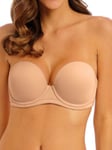 Wacoal Womens Red Carpet Strapless Bra - Beige Polyamide - Size 42D