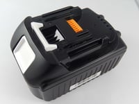 vhbw Batterie compatible avec Makita DJR188, DJR188ZJ, DJR186RTE, DJR186ZK, DJR187, DJR187RTE, DJR187ZK outil électrique (2000 mAh, Li-ion, 18 V)