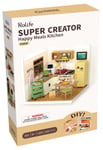 Clas Ohlson Rolife Super Creator miniatyrrum Happy Meals Kitchen, från 14 år