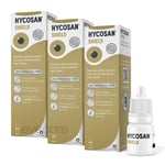 3 X Hycosan Shield Preservative Free Eye Drops 3ml