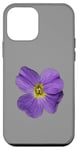 Coque pour iPhone 12 mini Fleur violette