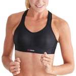 Swemark Courage Coolmax Sports Bra BH Svart E 90 Dam