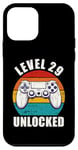 iPhone 12 mini Level 29 Unlocked Funny Video Gamer 29 Birthday 29 Year Old Case