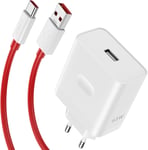 Supervooc Chargeur Usb 65 W Pour Oneplus 11 10t 9 Pro 8 5g, Supervooc Chargeur Rapide Usb Avec Câble De Charge Usb C 1 M Pour Oneplus Nord Ce 3 Lite Nord 3 2 Open Pad Realme Oppo R[Cdq092141]