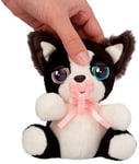 GG141	Mini chien en peluche Baby Paws dans un sac avec son 15 cm