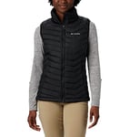 Columbia Powder Lite Vest, Doudoune Sans Manches Femme, Black, Taille XS