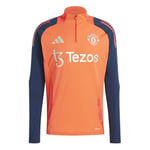 Manchester United Träningströja Tiro 24 - Röd/Navy - adidas, storlek Small