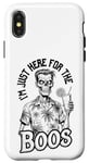 iPhone X/XS Summerween I'm Just Here For The Boos Funny Zombie Cocktail Case