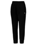 Puma Rebel Womens Track Pants Sweat Joggers Bottoms Black 855419 01 X44A Textile - Size 10 UK