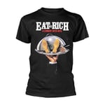 The Comic Strip Presents Unisex Adult Eat The Rich T-Shirt - XL