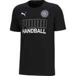 PUMA Håndball T-skjorte Herre - Svart - str. XS