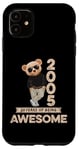 Coque pour iPhone 11 Ours en peluche original 2005 pour homme et femme