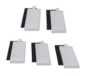 Venga! Pack de Filtres : 5x Filtre HEPA + 5x Filtre Mousse pour Aspirateur Robot VG RVC 3000, SP VG RVC 3000 HEPA