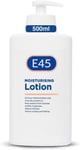 E45 Moisturising Lotion 500 ml - Dermatological 500 millilitre (Pack of 1)