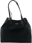 Guess Vikky Large Tote Handbag Womens Bags In Black