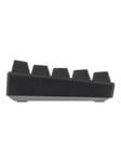 Deltaco GAMING GAM-075 - keyboard - Swiss - black - Gamingtastatur - Sveitsisk - Svart