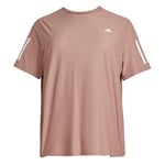 adidas Female Own The Run T-Shirt Plus Size XL (Plus Size)