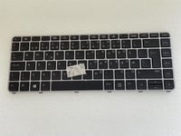 HP EliteBook 740 745 840 G3 G4 836307-091 Keyboard Norvegian Norway Genuine NEW