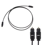 Digital Optical Audio Cable 1m Toslink Coaxial Cable for Sound Bar/PS4/TV/XBOX