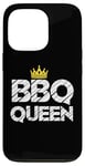 Coque pour iPhone 13 Pro BBQ Queen - Smoking Hot Grill Master, reine du grill