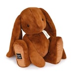 HISTOIRE D'OURS - Grande Peluche Lapin - Collection LE LAPIN - Couleur Capuccino - Compagnon Douceur et Câlins Infinis - 50 cm - Idée Cadeau Inoubliable Pour Petits et Grands Enfants - HO3247