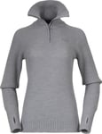 Bergans Women's Ulriken Jumper Magnesium Grey, S