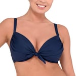 Saltabad Kerstin Bikini Bra Marin polyamid C 75 Dam