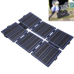 30W 12V/5V ETFE Folding Solar Panel Charger Waterproof Mobile Phone Solar