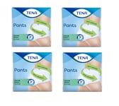 4 Pack De Tena pants super TG.L De 10 Pièces Culotte Absorbants Incontinence