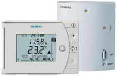 Thermostat D'ambiance Digital Programmable, Avec Horloge Hebdomadaire, Sans Fil Rev, Siemens, Ref. Bpz:Rev24rf/Set-X