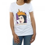 Snow White And The Seven Dwarfs Girls Evil Queen Cotton T-Shirt - 9-11 Years