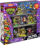 Teenage Mutant Ninja Turtles Mutant Mayhem Mini Figure Battle Pack