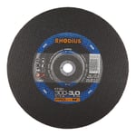 RHODIUS Rhodius disque à tronçonner FT30 pour tronçonneuses essence et électriques, 400 x 4,5 25,40 mm