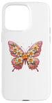 iPhone 15 Pro Max Pink Butterfly Case