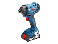 Bosch Gdr 18V-160 Professional - Støtdriver - Trådløs - 1/4" Sekskantspor - 160 N·M - Uten Batteri - 18 V - Solo