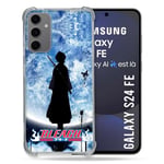 Cokitec Coque Renforcée pour Samsung Galaxy S24 FE Manga Bleach Lune