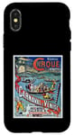 Coque pour iPhone X/XS Affiche vintage Carnaval Paris Maillot Bordeaux