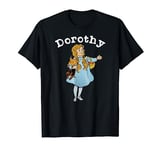 Retro Fairytale Dorothy Toto Shirt Art-Wizard of OZ Dorothy T-Shirt