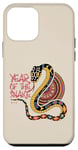 iPhone 12 mini Year Of The Snake art Lunar New Year Chinese New Year 2025 Case