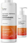 HAIRO Relief Natural Defence Scalp Seborrheic Shampoo with Nettle Extract & Biotin | Antifungal Shampoo | Scalp Seborrheic Dermatitis Treatment | Seborrheic Dermatitis Shampoo