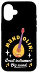 iPhone 16 Mandolin Small Instrument Big Sound Mandolin Player Musician Case