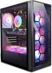 PC Gamer Fixe,Ordinateur Gaming, GTX 1660 Super 6Go GDDR6,Intel Core i3-10100F jusqu'à 4.3GHz-16Go RAM,1To SSD,600M WiFi,BT5,0,RGB Fanx6,W11H64.[V1496]