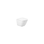 The Gap Square Wc Suspendu Compact 480 Rimless Roca A34647A000