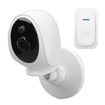 1080P Wifi Doorbell Camera HD Infrared Night Monitoring Wireless Vide GF0