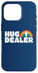 Coque pour iPhone 16 Pro Hug Dealer Cute Positivity Rainbow