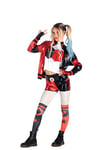 Ciao- Harley Quinn Classic costume déguisement fille original DC Comics (Taille 8-10 ans)