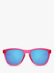 goodr Flamingos on a Booze Cruise Unisex Oval Sunglasses, Pink