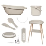 bébé-jou ® Badrumsset 7 delar Sense Taupe