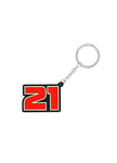 Troy Bayliss Key Ring Homme, Rouge, Taille Unique